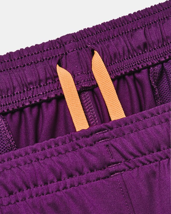 Women's UA Challenger Day Of The Dead Pants, Purple, pdpMainDesktop image number 4